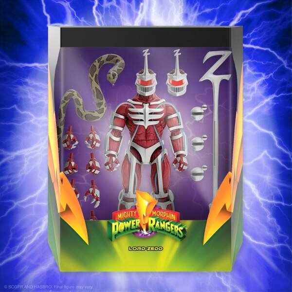 Figura Ultimates Lord Zedd Mighty Morphin Power Rangers Galácticos 18 cm - Collector4U.com