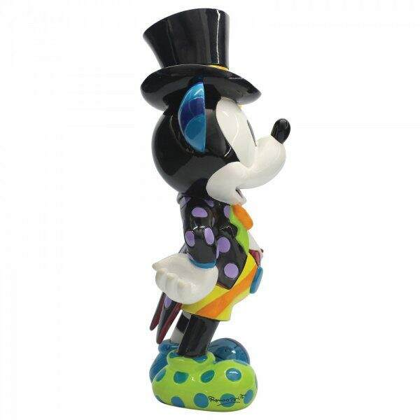 Figura Disney Mickey Mouse con sombrero de copa Enesco - Collector4U.com