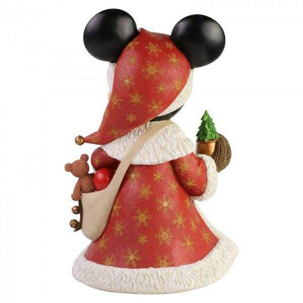 Figura decorativa Mickey Mouse Navideño 46cm Enesco - Collector4U.com