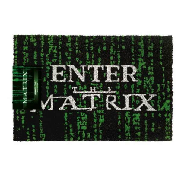 Felpudo Enter the Matrix 40 x 60 cm Matrix - Collector4U.com