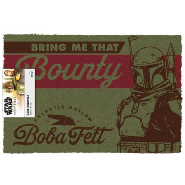 Felpudo Bring Me That Bounty Star Wars: The Book of Boba Fett 40 x 60 cm - Collector4U.com