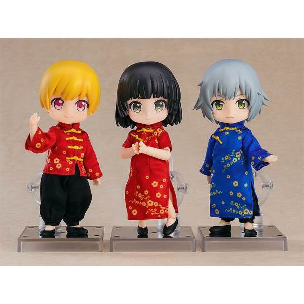 Accesorios para las Figuras Nendoroid Original Character Doll Outfit Set: Chinese Dress (Red) GSC - Collector4u.com