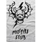 Camiseta Hellfire Skull Stranger Things talla S