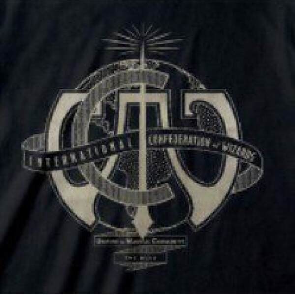 Camiseta International Confederation of Wizards talla XL Animales fantásticos: los secretos de Dumbledore - Collector4U.com