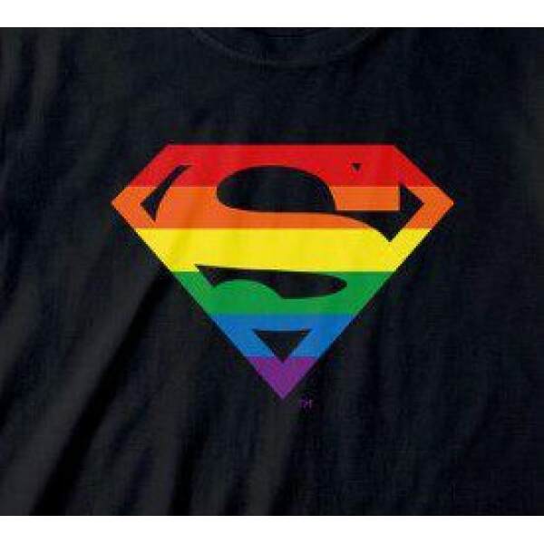 Camiseta Superman Logo DC Pride talla L DC Comics - Collector4U.com