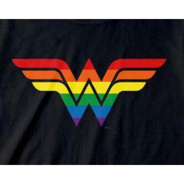 Camiseta Wonder Woman Logo DC Pride talla XL DC Comics - Collector4u.com