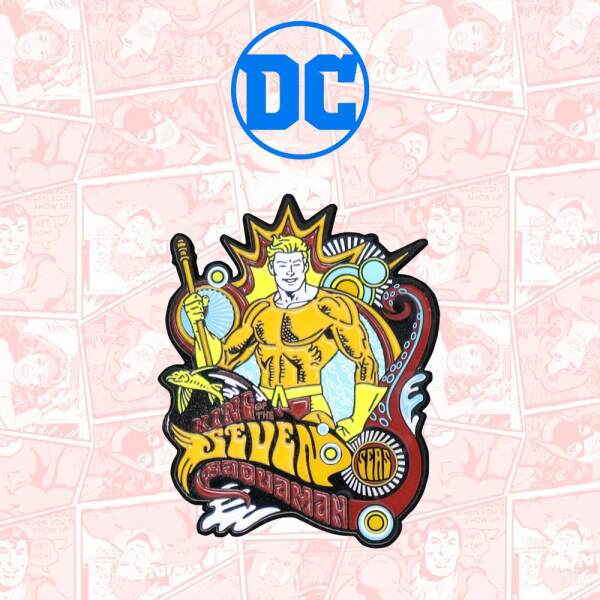 Chapa Aquaman Limited Edition DC Comics - Collector4U.com
