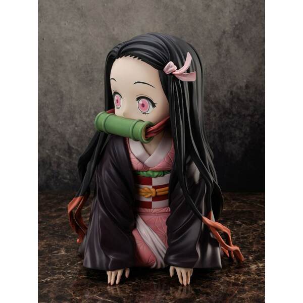 Estatua Big Size Nezuko in a Box Demon Slayer: Kimetsu no Yaiba 44 cm - Collector4U.com