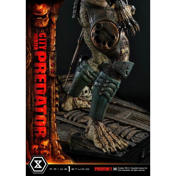 Estatua City Hunter Predator Predator 2 Museum Masterline 1/3 105 cm Prime 1 Studio - Collector4U.com