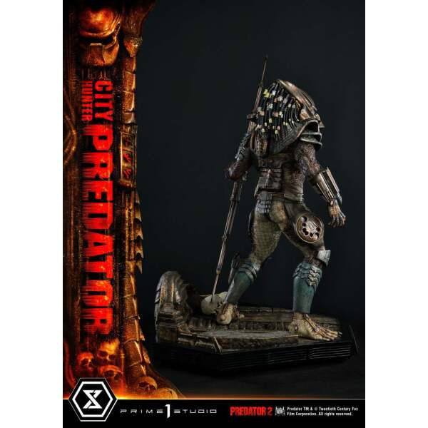 Estatua City Hunter Predator Predator 2 Museum Masterline 1/3 105 cm Prime 1 Studio - Collector4U.com