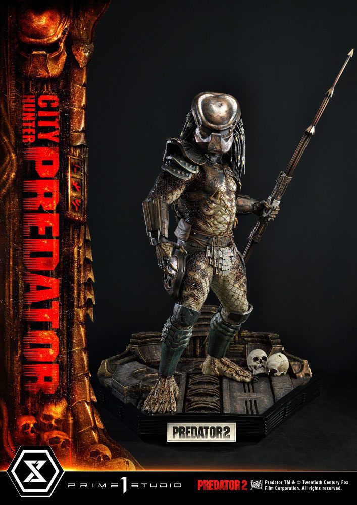 Estatua City Hunter Predator Predator 2 Museum Masterline 1/3 105 cm Prime 1 Studio - Collector4U.com