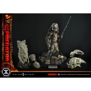 Estatua City Hunter Predator Predator 2 Museum Masterline 1/3 Ultimate Bonus Version 105 cm Prime 1 Studio - Collector4U.com