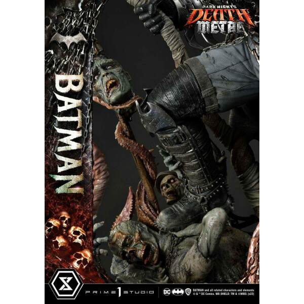Estatua Death Metal Batman Dark Knights: Metal 1/3 105 cm - Collector4U.com