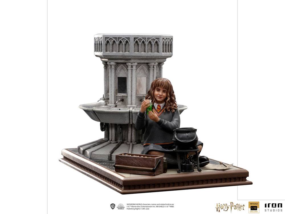 Estatua Deluxe Hermione Granger Polyjuice Harry Potter Art Scale 1/10 14 cm - Collector4U.com