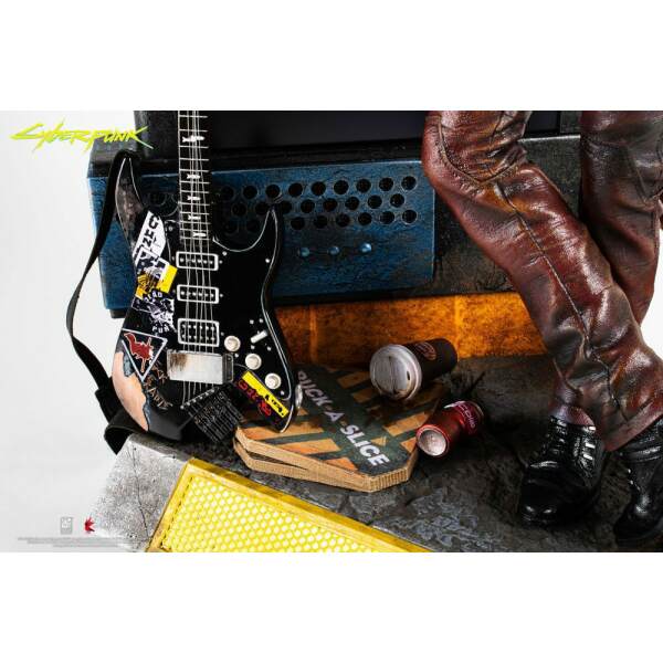 Estatua Johnny Silverhand Exclusive Cyberpunk 2077 1/4  53 cm - Collector4u.com
