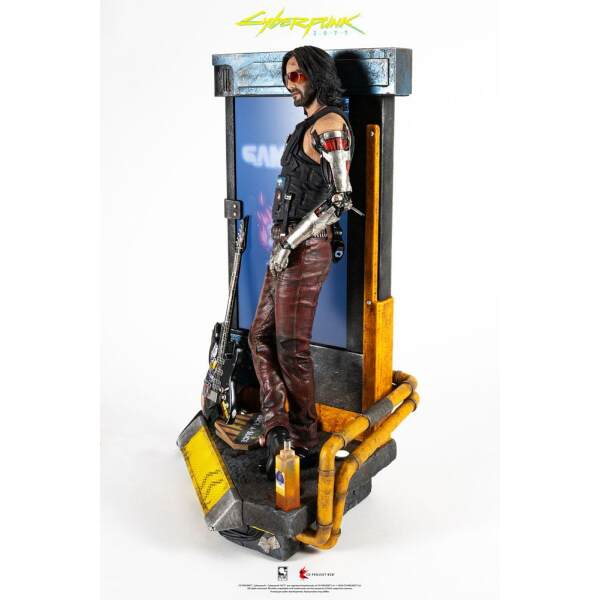 Estatua Johnny Silverhand Exclusive Cyberpunk 2077 1/4  53 cm - Collector4u.com