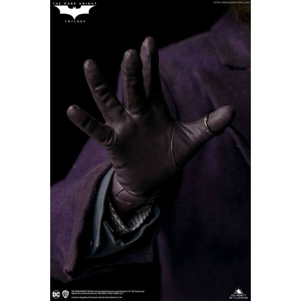Estatua Joker Artists Edition The Dark Knight 1/4 Heath Ledger 52 cm Queen Studios - Collector4U.com