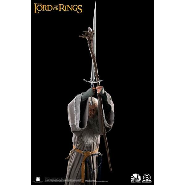 Estatua Master Forge Series Gandalf el gris Ultimate Edition El Señor de los Anillos 1/2 156 cm - Collector4U.com