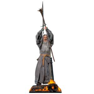 Estatua Master Forge Series Gandalf el gris Ultimate Edition El Señor de los Anillos 1/2 156 cm