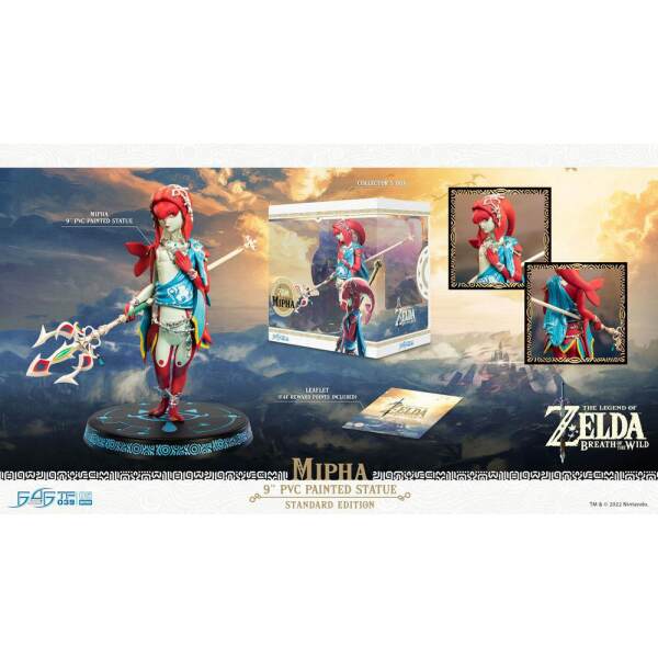 Estatua Mipha The Legend of Zelda Breath of the Wild PVC 21 cm First 4 Figures - Collector4U.com