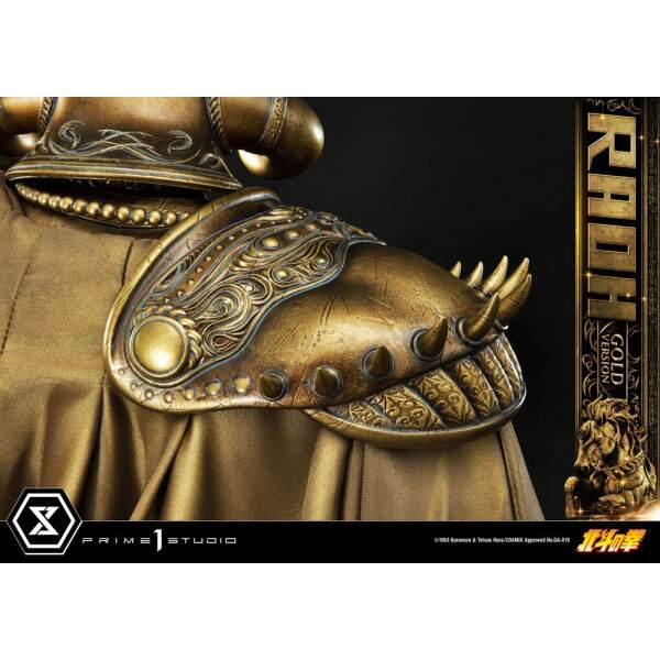 Estatua Raoh Gold Version Fist of the North Star 1/4 78 cm - Collector4U.com