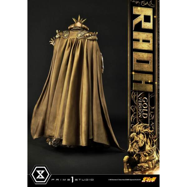 Estatua Raoh Gold Version Fist of the North Star 1/4 78 cm - Collector4U.com