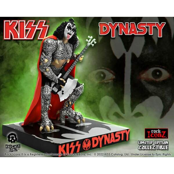 Estatua Rock Iconz The Demon (Dynasty) Kiss 1/9  21 cm - Collector4U.com