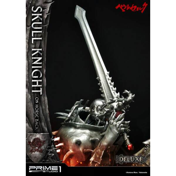 Estatua Skull Knight on Horseback Deluxe Version Berserk 1/4 98 cm - Collector4u.com
