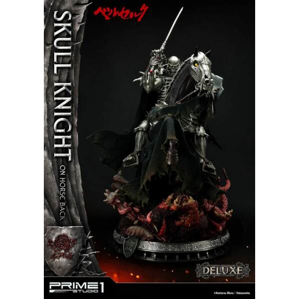 Estatua Skull Knight on Horseback Deluxe Version Berserk 1/4 98 cm - Collector4u.com