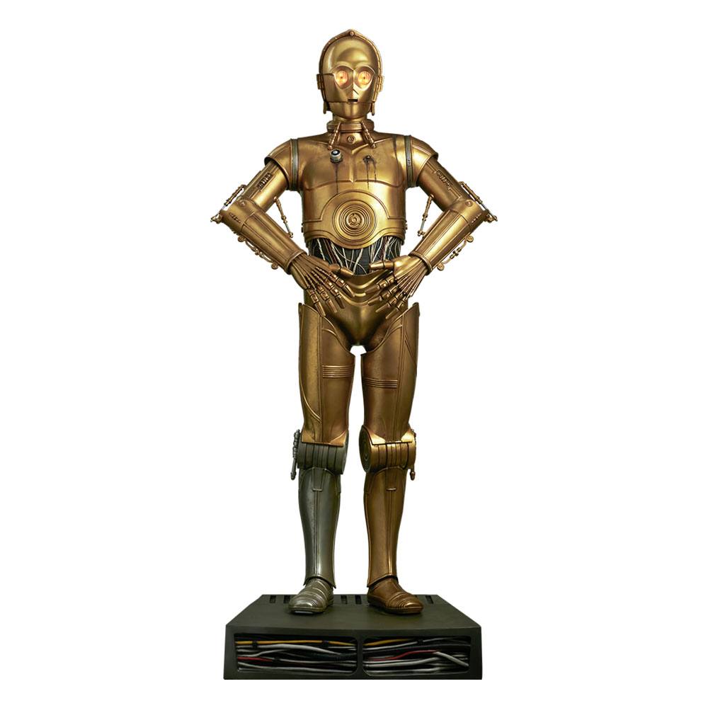 Estatua tamaño real C-3PO Star Wars 188 cm Sideshow