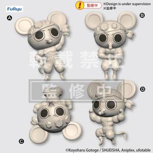 Estatuas Chokotto Hikkake Petit Muki Muki Mouse Demon Slayer: Kimetsu no Yaiba PVC 4 cm Furyu - Collector4u.com