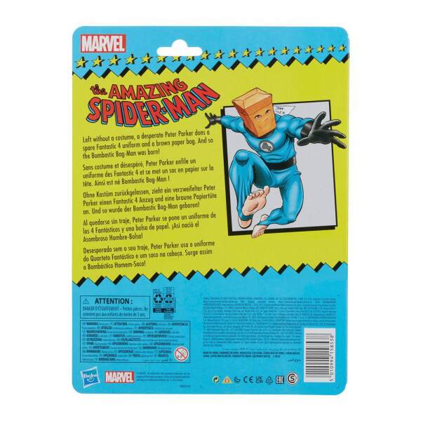 Figura 2022 Bombastic Bag-Man The Amazing Spider-Man Marvel Legends Series 15 cm Hasbro - Collector4u.com