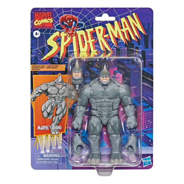 Figura 2022 Marvel's Rhino Spider-Man Marvel Legends Series 15 cm Hasbro - Collector4U.com