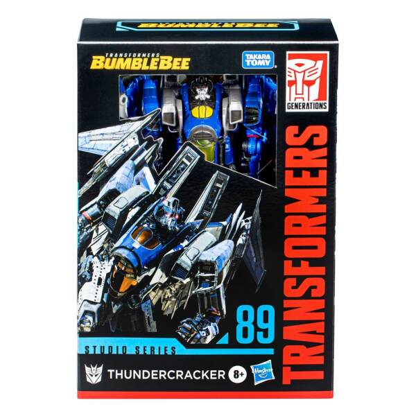 Figura 2022 Thundercracker Transformers: Bumblebee Generations Studio Series Voyager Class 17 cm Hasbro - Collector4u.com