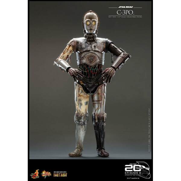Figura C-3PO Star Wars: Episode II 1/6  29 cm Hot Toys - Collector4U.com