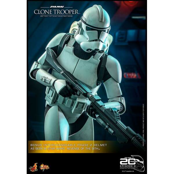 Figura Clone Trooper Star Wars: Episode II 1/6 30 cm Hot Toys - Collector4U.com
