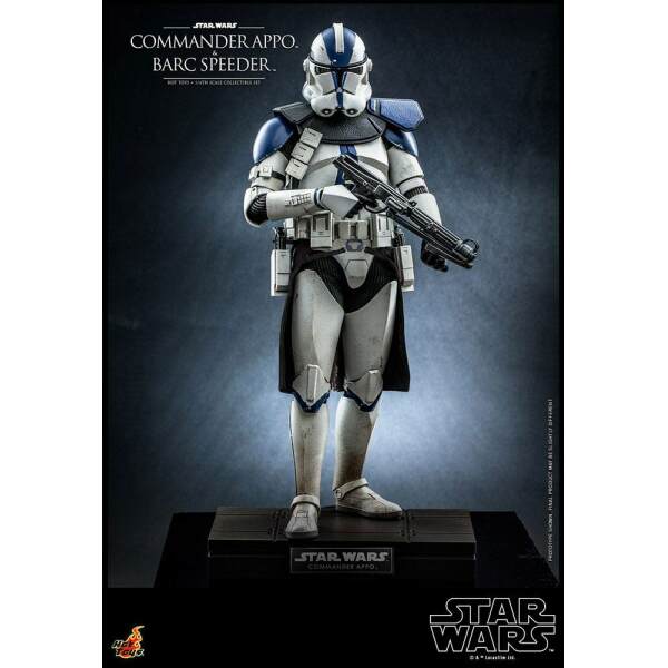 Figura Commander Appo & BARC Speeder Star Wars The Clone Wars 1/6 30 cm Hot Toys - Collector4U.com