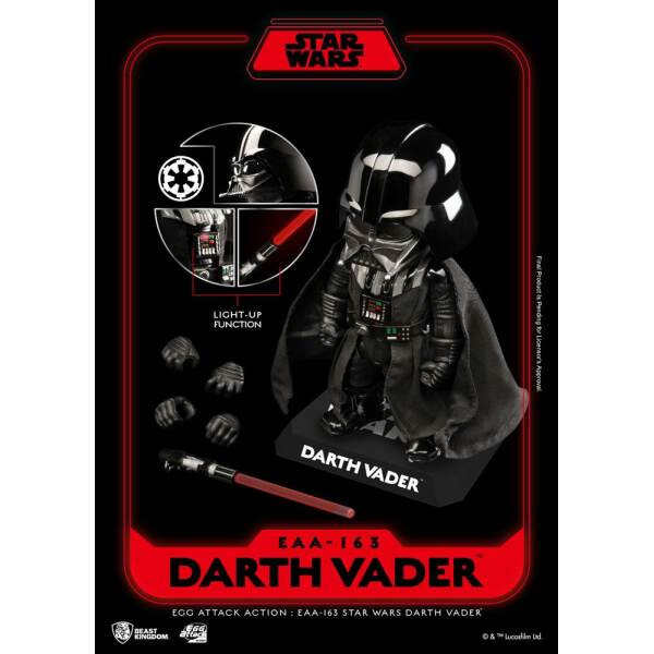 Figura Darth Vader Star Wars Egg Attack 16 cm Beast Kingdom Toys - Collector4U.com