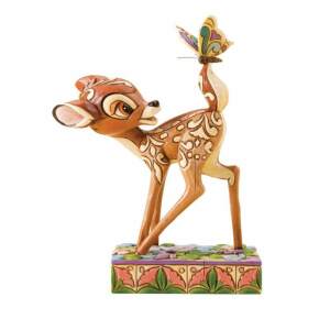 Figura decorativa de Bambi con mariposas Enesco - Collector4U.com