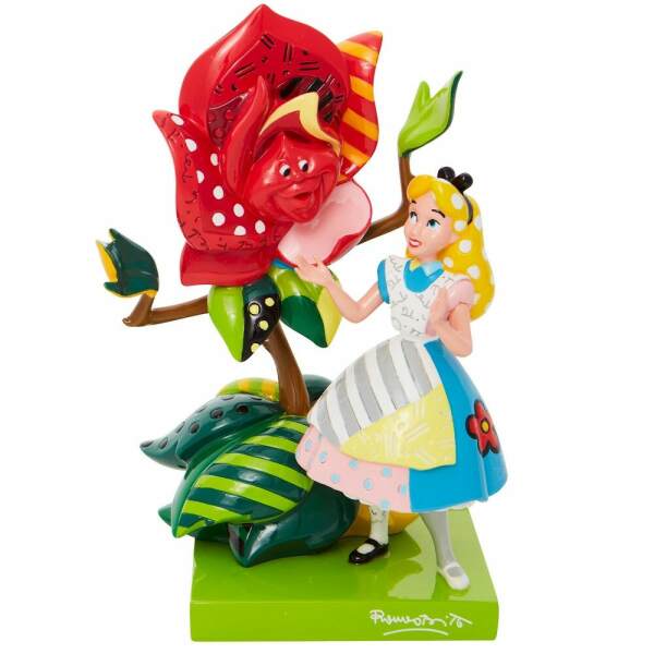 Figura decorativa Disney Alicia y la rosa Enesco - Collector4U.com