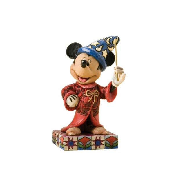 Figura decorativa Mickey & Minnie Toque de Magia Enesco - Collector4U.com