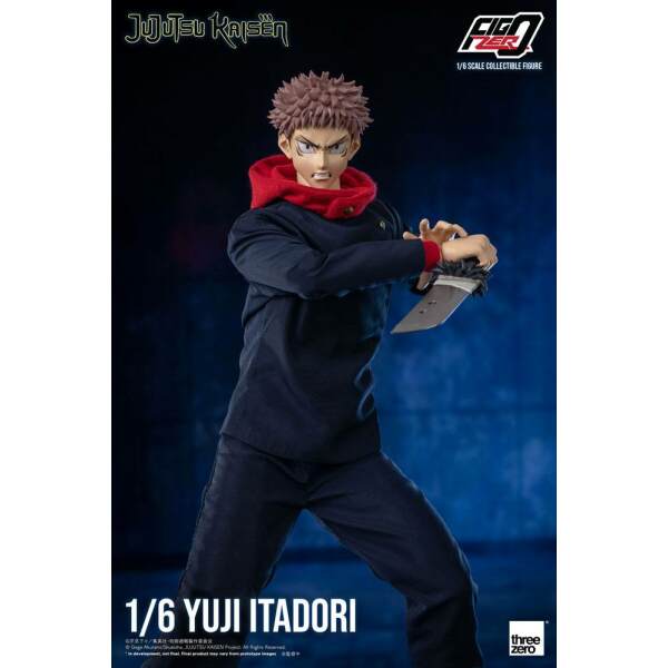 Figura FigZero Yuji Itadori Jujutsu Kaisen 1/6 29 cm ThreeZero - Collector4U.com