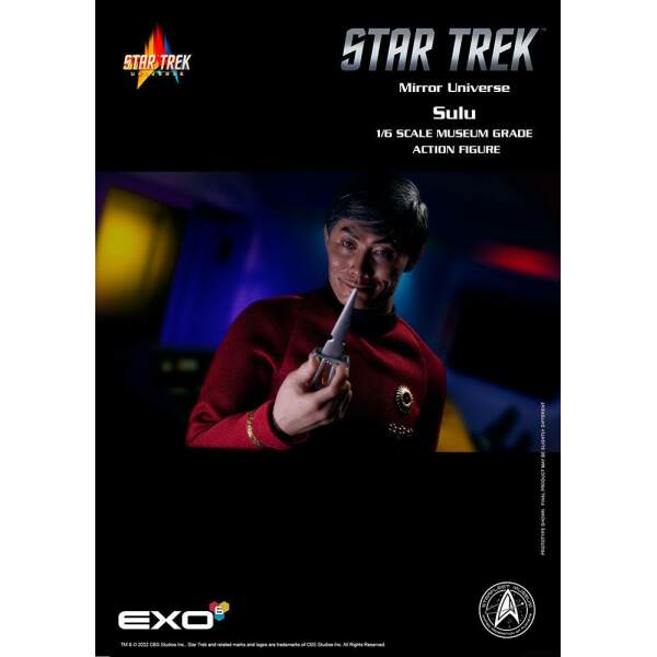 Figura Mirror Universe Sulu Star Trek: The Original Series 1/6 28 cm EXO-6 - Collector4U.com