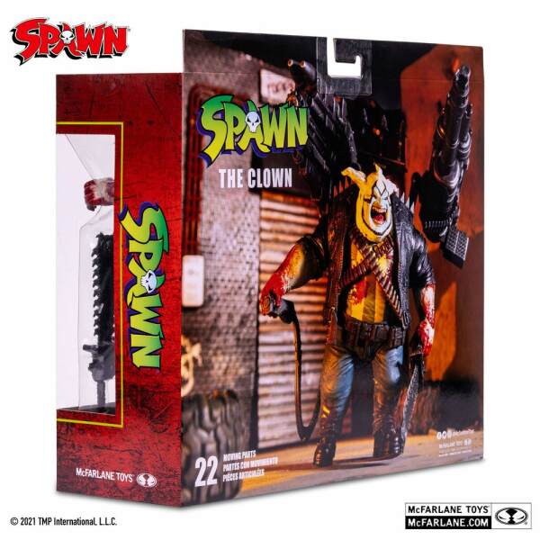 Figura The Clown (Bloody) Spawn Deluxe Set 18 cm McFarlane Toys - Collector4U.com