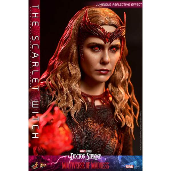 Figura The Scarlet Witch Doctor Strange en el Multiverso de la Locura Movie Masterpiece 1/6 28 cm Hot Toys - Collector4U.com