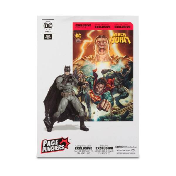 Figura y Cómic Batman DC Black Adam Page Punchers 18 cm - Collector4U.com