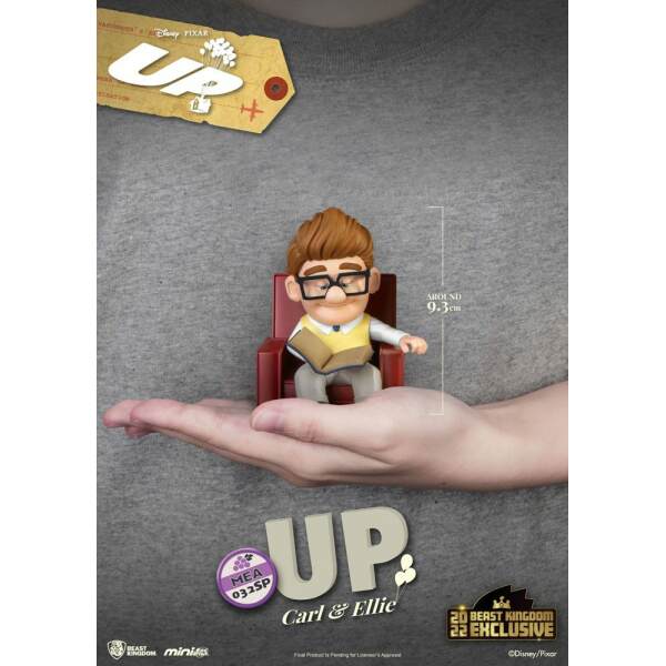 Figuras Carl & Ellie Up Mini Egg Attack Up Series 9 cm Beast Kingdom Toys - Collector4U.com