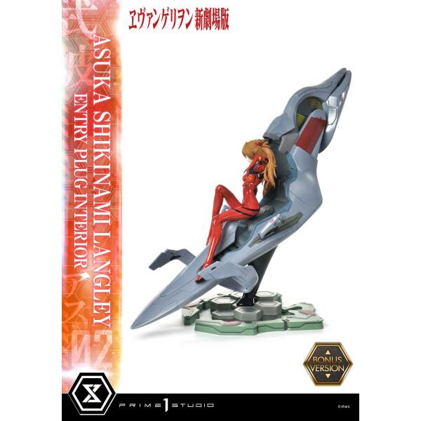 Estatua Asuka Shikinami Langley Bonus Version Rebuild of Evangelion 1/4 66 cm - Collector4u.com