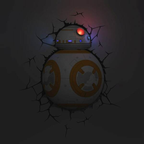 Lámpara 3D LED BB-8 Star Wars Episode VII 3Dlight - Collector4U.com