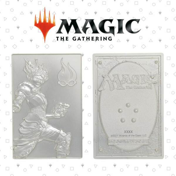 Lingote Chandra Nalaar Magic the Gathering Limited Edition (plateado) FaNaTtik - Collector4U.com
